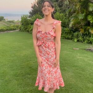 Floral Ruffle Women’s Lucy Paris Dress